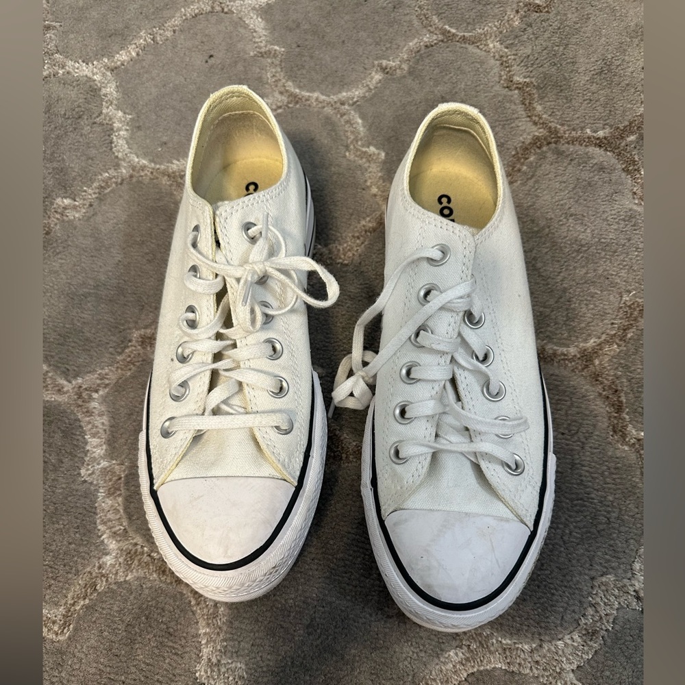 Platform converse size 7